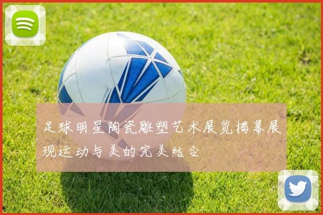 足球明星陶瓷雕塑艺术展览揭幕展现运动与美的完美结合
